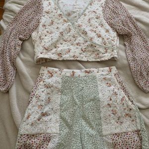 American eagle two piece set